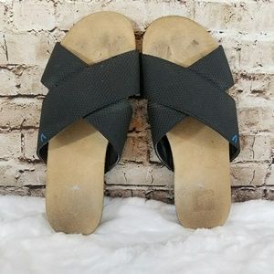 Dr. Scholl's Cork Slide Sandals